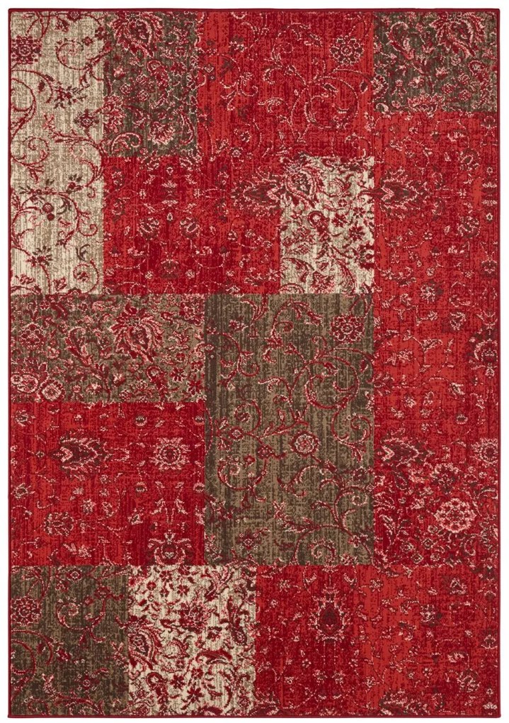 Hanse Home Collection koberce Kusový koberec Celebration 103464 Kiri Red Brown - 200x290 cm