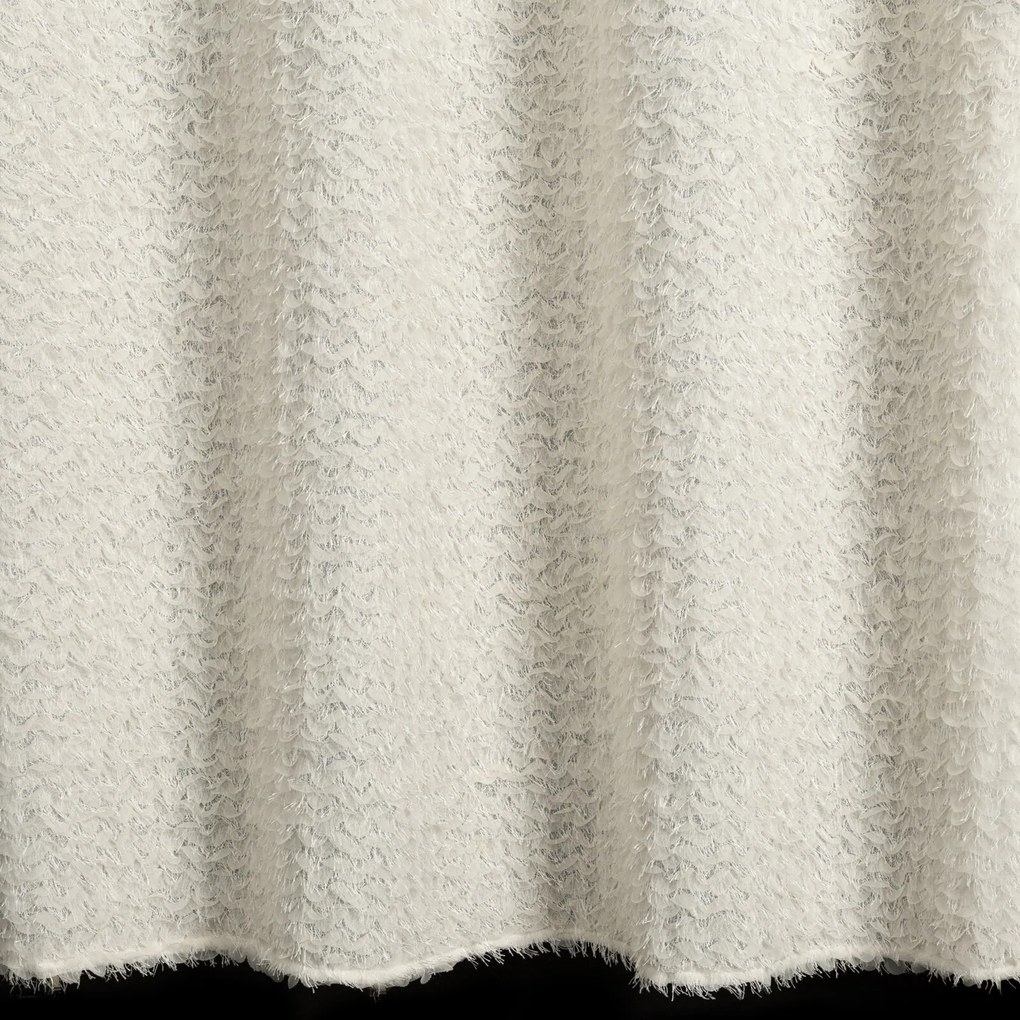 ZÁVES NA KRÚŽKOCH EVA MINGE TIFFANY 135X250 CM KRÉMOVÁ