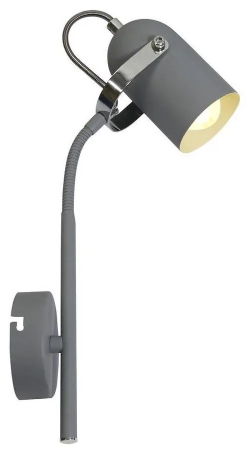 Candellux Nástenné svietidlo GRAY 1xE14/40W/230V CA0388