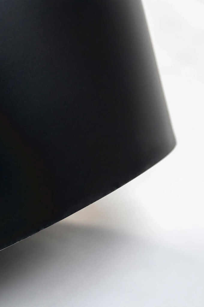 Dizajnový kvetináč BERBELO, sklolaminát, výška 80 cm, čierny mat