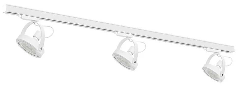 Bodové svietidlo v lištovom systéme LUGAR AR111 3xGU10/25W/230V biela