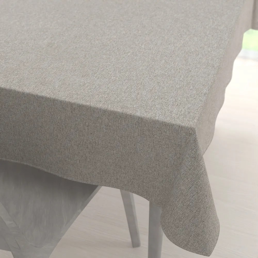 Biante Veľký dekoračný obdĺžnikový obrus BKT-552 Prírodná režná 200x240 cm