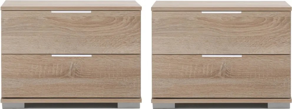 Set nočných stolíkov (2 ks) Easy Plus, dub sonoma