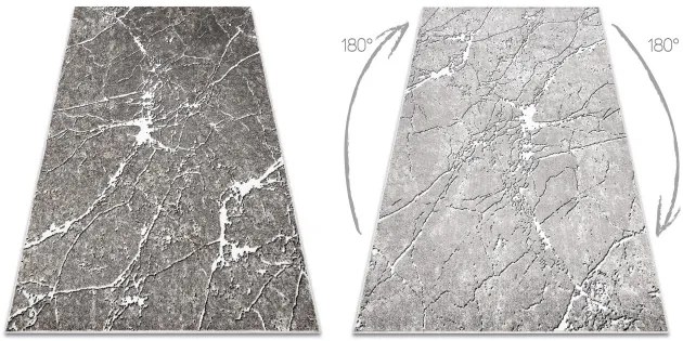Koberec MATEO 8036/944 marmur - štrukturálny sivý / béžový