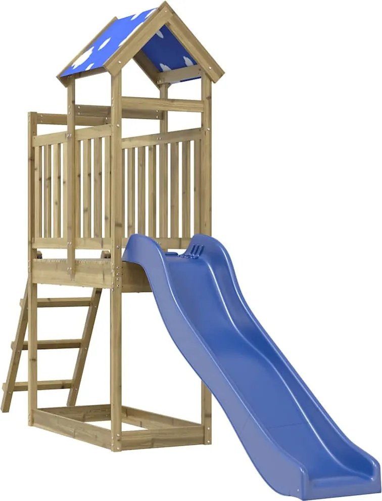 vidaXL Vonkajšia súprava na hranie impregnovaná borovica