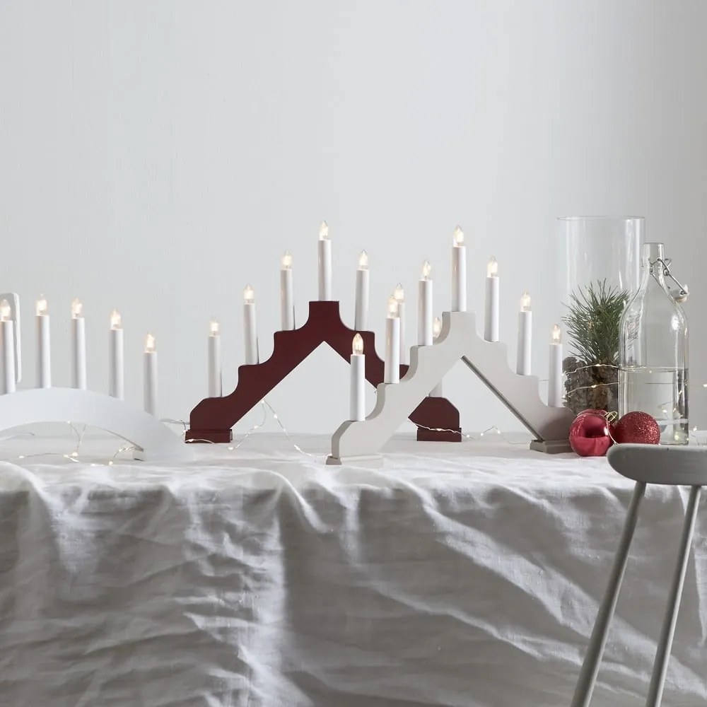 Vínovočervená svetelná dekorácia Ada – Star Trading