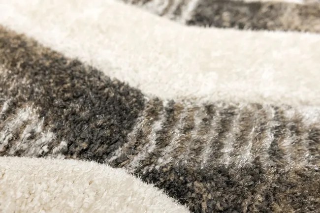 Koberec Shaggy California Y529G béžový / hnedý