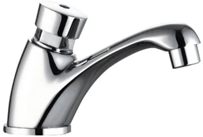 Aqualine Aqualine, Samouzatvárací stojánkový ventil na umývadlo, chróm, ZY12053
