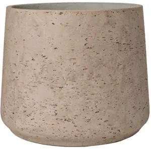 Kvetináč Rough Patt XXL béžovo sivý (Grey washed) 34x28,5 cm