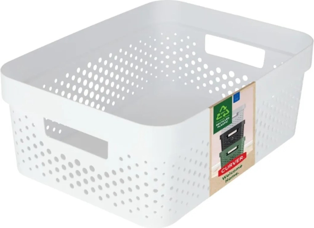 Curver Infinity 252511 Box 1,4 l, biely, perforovaný