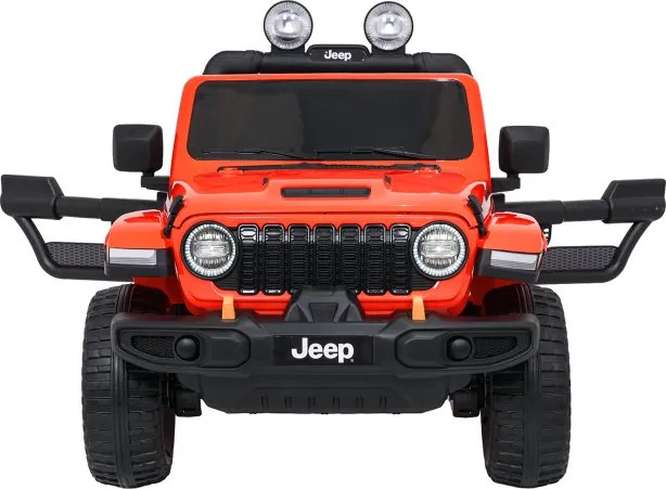 Elektrické autíčko Jeep Wrangler Rubicon LIFT oranžové