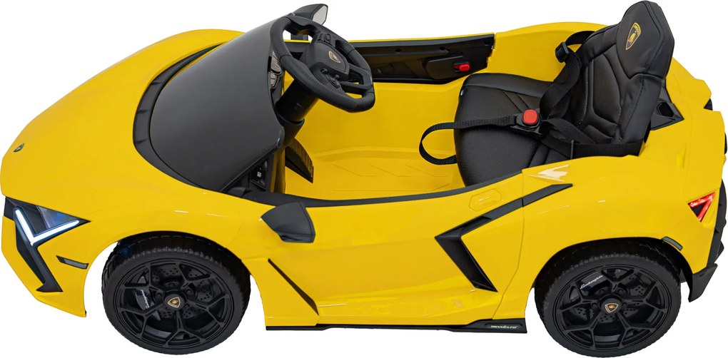 Ramiz Lamborghini Revuelto vozidlo Žltá