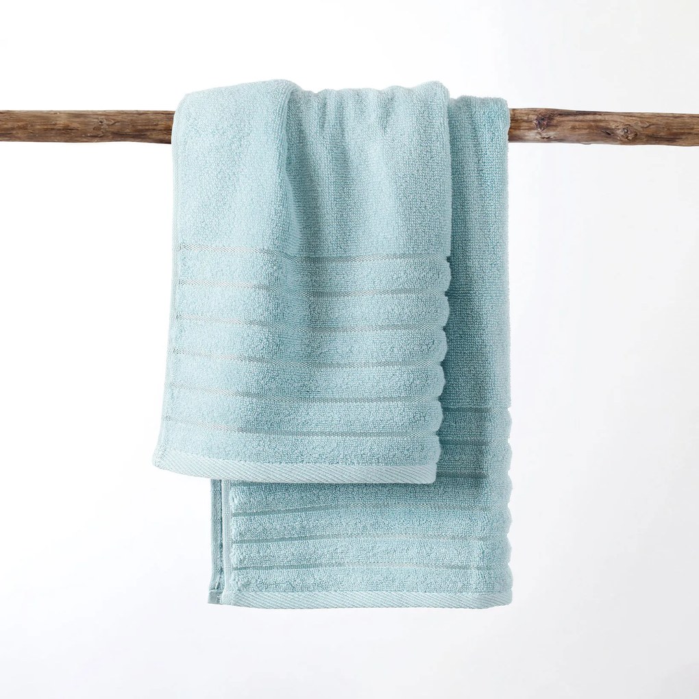 Goldea bavlnený uterák/osuška cotton lux - blankytne modrý 50 x 100 cm
