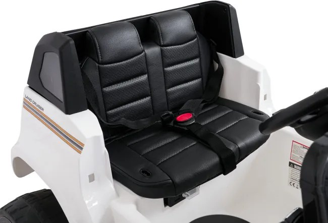 Elektrické autíčko Toyota Land Cruiser PRADO biele