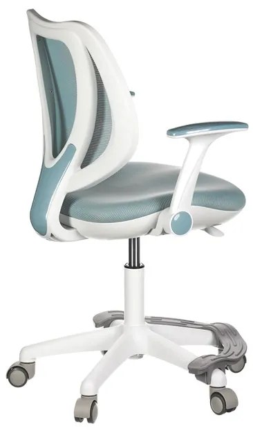 Autronic BONTEC Detská stolička, výškovo nastaviteľná, modrá sieťovina, KA-C806 BLUE Farba: Modrá