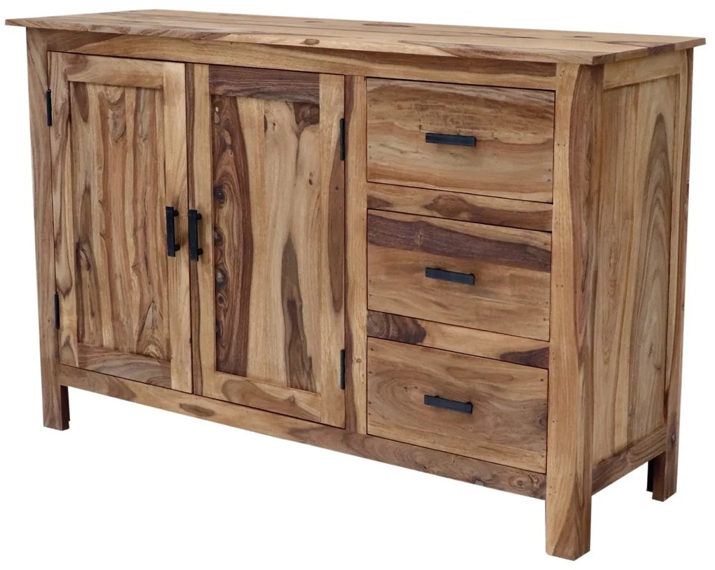 furniture-nabytek.cz - Dřevěná komoda z masivního palisandru 140x45x90