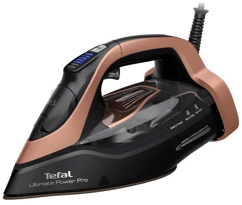 Tefal - Parná žehlička ULTIMATE POWER 3200W/230V medená/čierna