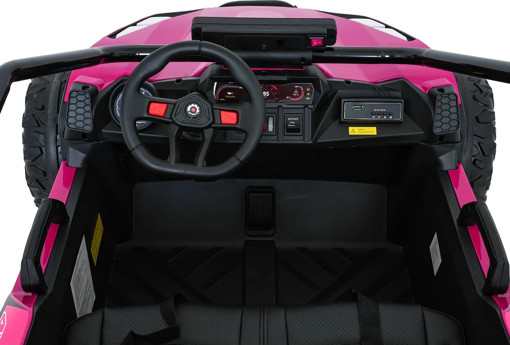 Ramiz Elektrická bugina TURBO 23 pre deti ružová