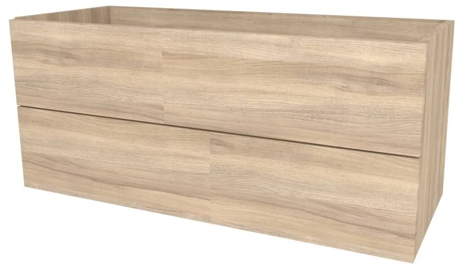 Mereo, Mereo Aira, kúpeľňová skrinka 121 cm, Multidecor, Blonde Liberty Elm, MER-CN793SBLE1