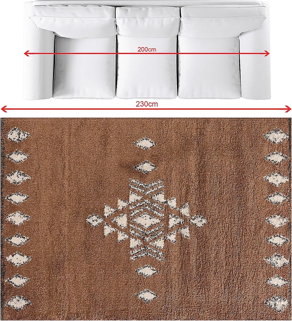 Koberec Royal almond brown 160x230cm