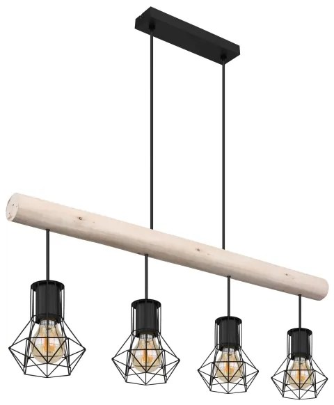 Globo 54017-4H3 - Luster na lanku PRISKA 4xE27/40W/230V