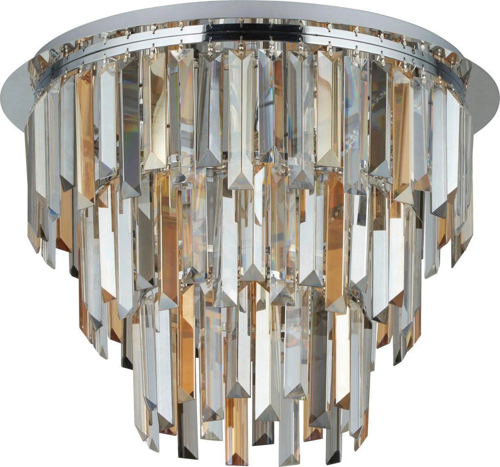XXXLutz STROPNÉ SVIETIDLO, 45/45/34 cm - Interiérové svietidlá - 003187038101
