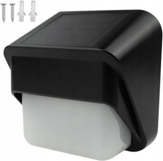 ECOLIGHT Solárne fasádne svietidlo so súmrakovým senzorom