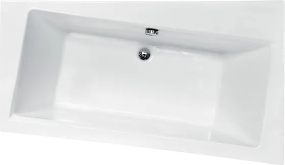 Besco Akrylátová asymetrická vaňa Infinity 150x90 (160x100, 170x110) BESCO-Rozmery: 160x100, BESCO-Farba: Biela, BESCO-Orientácia: Pravá
