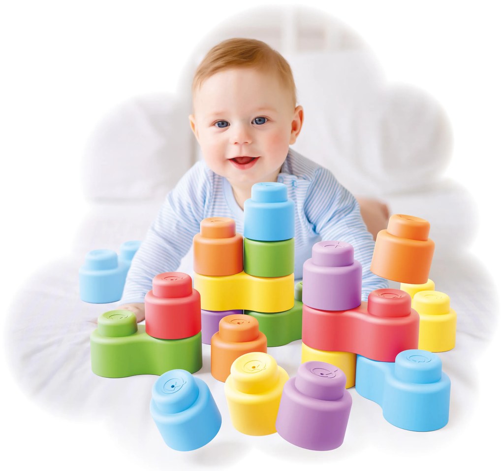 Momy Soft Bag - mäkké kocky v taške so zipsom