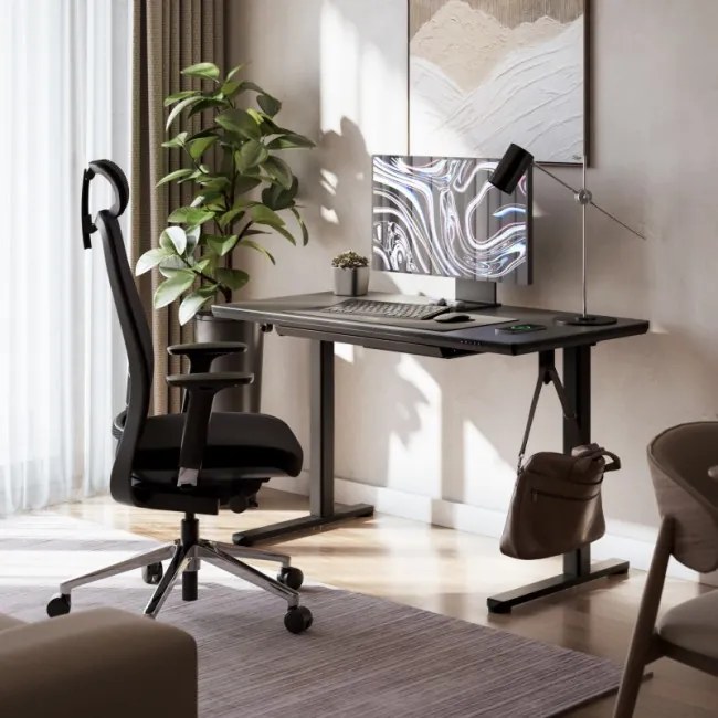 Elektrický výškovo nastaviteľný stôl Mark Adler Leader 8.5 čierny