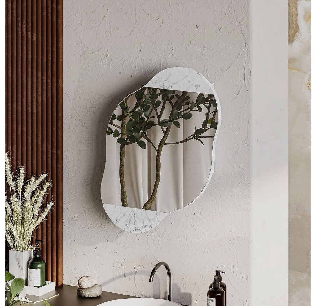 Kúpeľňová skrinka Desepo (dub carrara) . Akcia -19%. Vlastná spoľahlivá doprava až k Vám domov. 1092744