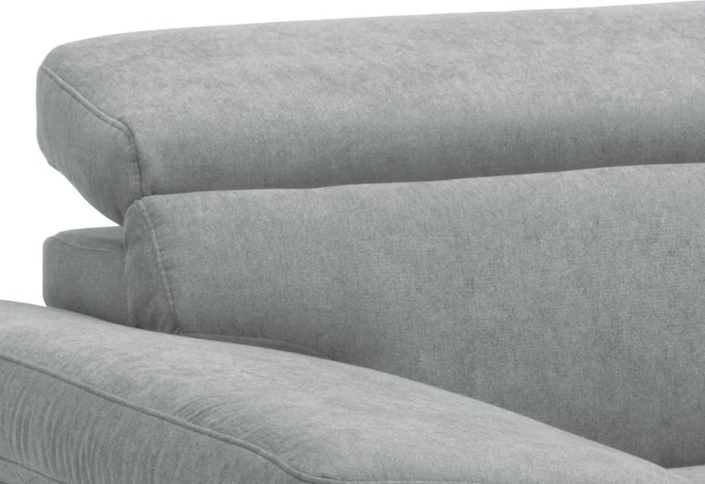 Trojsedák Speedway, svetlo šedá látka