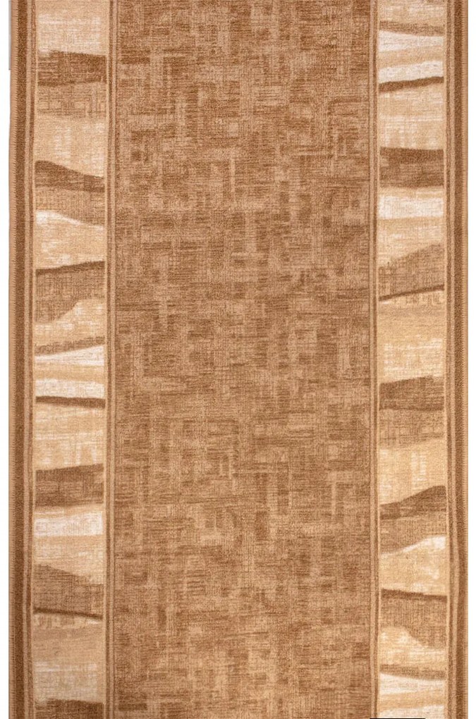 Koberce Breno Behúň LINEA 33, šíře role 100 cm, hnedá