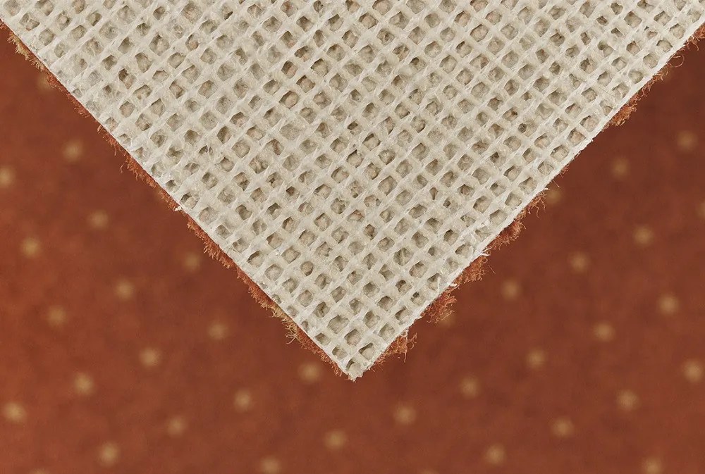 ITC, Metrážny koberec Akzento New 65, záťažový, na mieru, šíře 4m, hnedá, ab (mriežka), chodba / predsieň