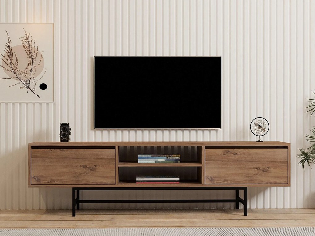 TV stolík/skrinka Nubola (borovica atlantická) . Akcia -30%. Vlastná spoľahlivá doprava až k Vám domov. 1095425