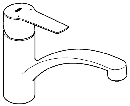 GROHE 30530002 - Kuchynská batéria START lesklý chróm