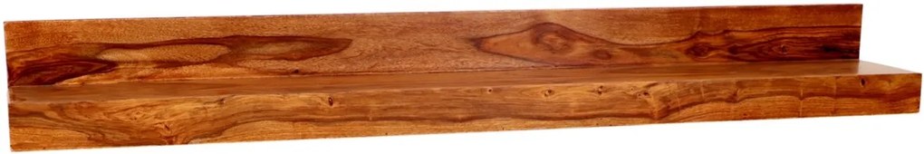 furniture-nabytek.cz - Police na stenu z dreva palisander 150x22x17
