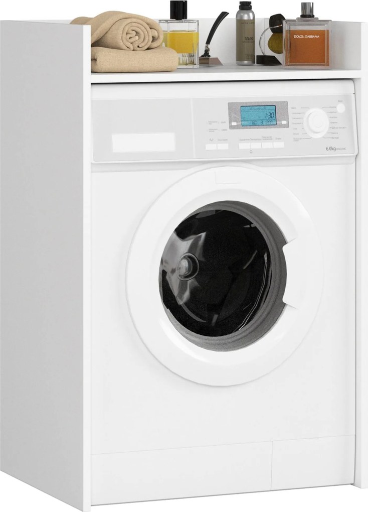 Kúpeľňová skrinka nad práčku FIN II biela