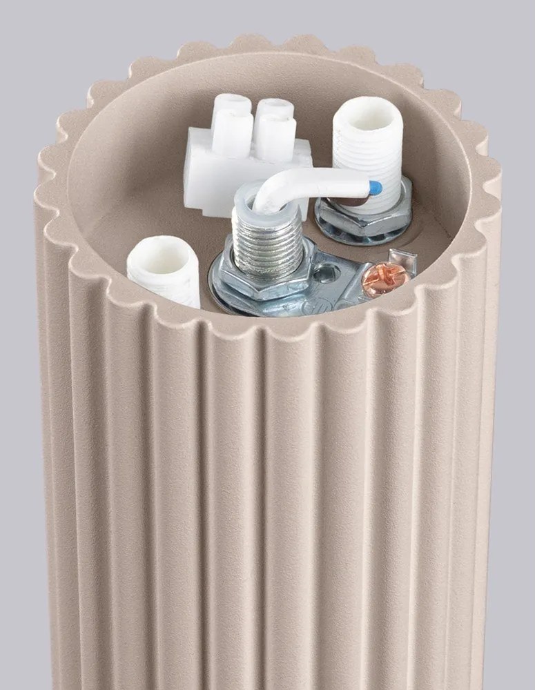 Modré stropné svietidlo so skleneným tienidlom ø 12 cm Orbital – Sollux