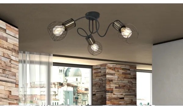 Globo 54013-3 - Prisadený luster ARGUSTO 3xE27/40W/230V