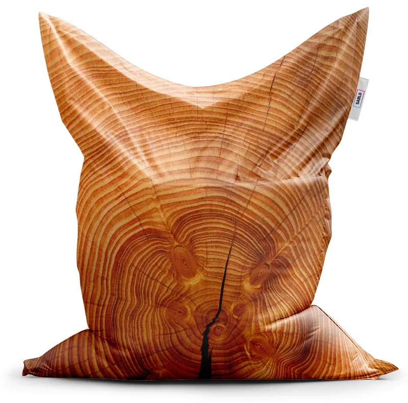 Sablio Sedací vak Drevo 2 - 150x100 cm