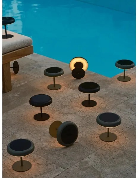 Nordlux - LED solárna lampa ELMER LED/2W/3,7V IP44 zelená