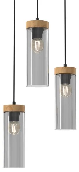 Luster na lanku ELICA 3xE27/60W/230V