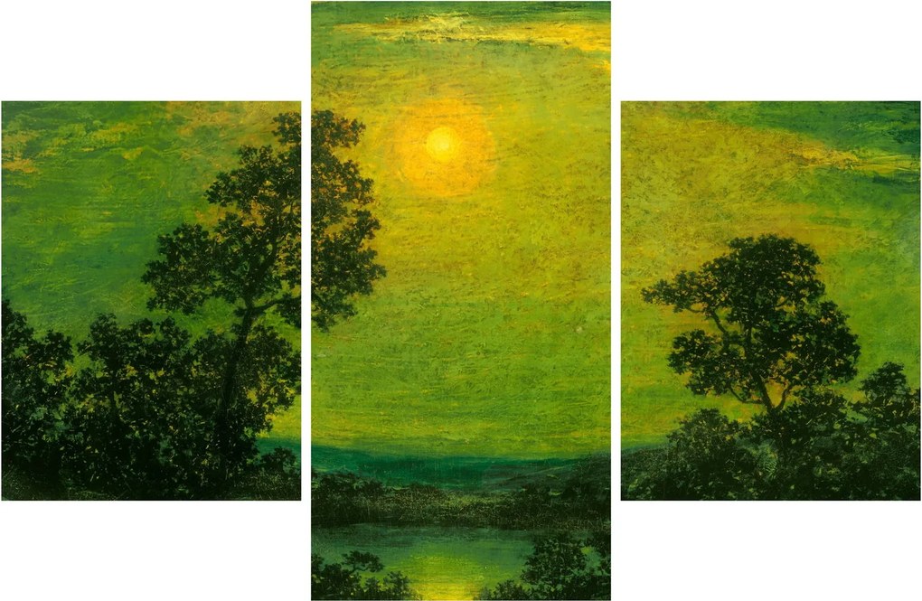 Obraz - Imitator of Ralph Albert Blakelock, Moonlight, reprodukcia (90x60 cm)