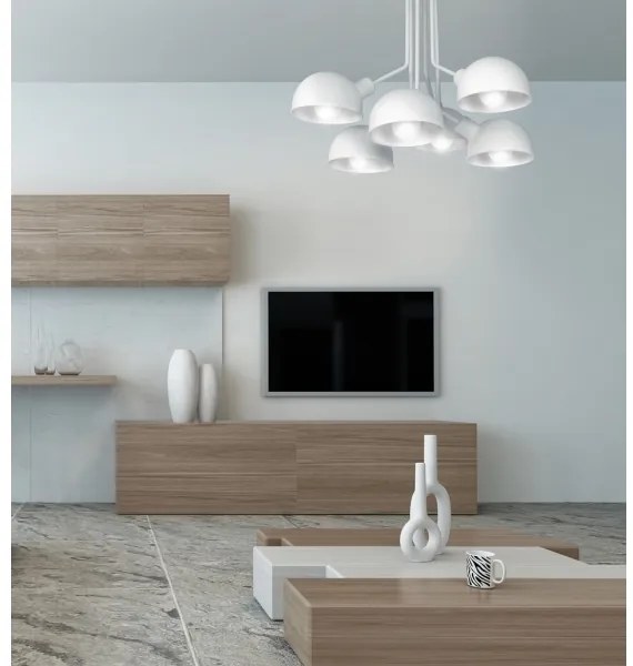 Luster na tyči DEVIN 6xE27/60W/230V