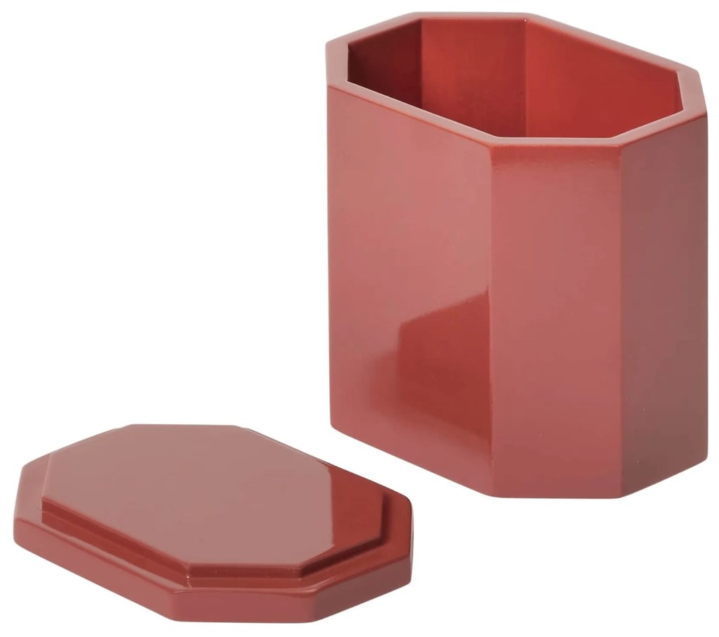 Ferm Living Úložný box Nova 10 x 7,5 picante red