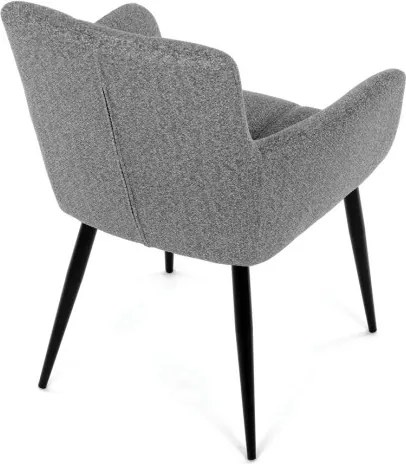 Jedálenská stolička sivá DCH-P3146 SIL2