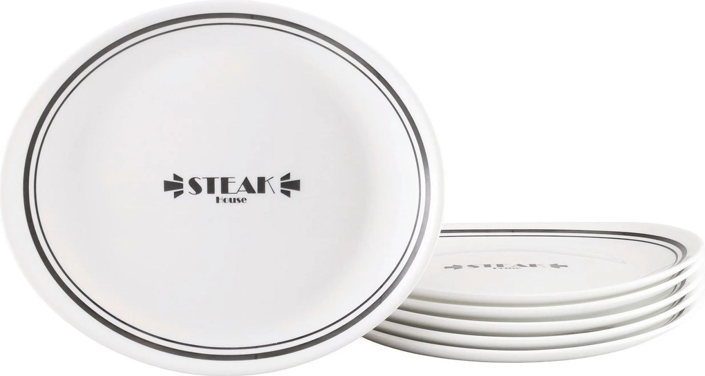 XXXLutz SADA TANIEROV NA STEAK, sklo, 26/30 cm Creatable - Online Only bytové doplnky - 007768079103
