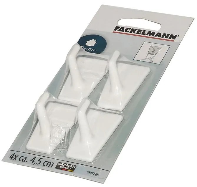 Háčiky samolepiace 4,5cm 61472