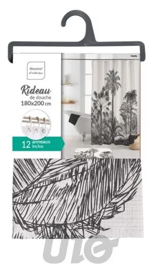 Sprchový záves 180x200 cm Cocoty – douceur d'intérieur
